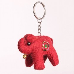 Jumbo Elephant Key Chain