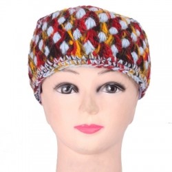 Floral Pattern Woolen Headband