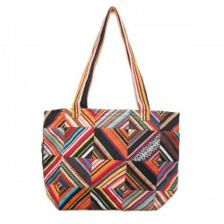 Psychedelic Squares Hand Bag