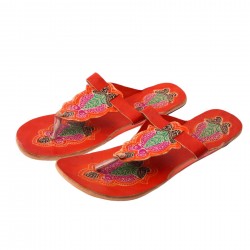 Red Sandal For Ladies