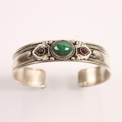 Green Jadeite Cuff Bracelet