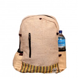 Modern Hemp College Backpack