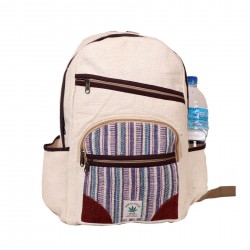 Simple Hemp School Backpack