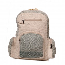 Boho Hemp School Backpack
