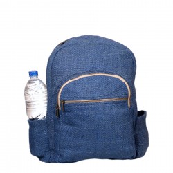 Blue Hippie Hemp Backpack