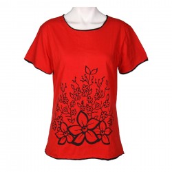Floral Printed T-shirt for...