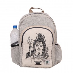 Shiva Printed Hemp Backpack