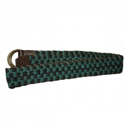 Checkered Green And Black Belt