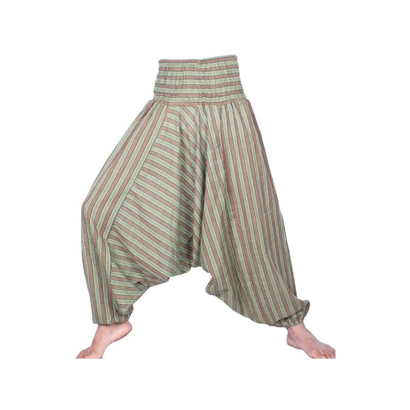 Striped Hippie Harem Pants | Aladdin Pants From Nepal| Harem Pants For Sale