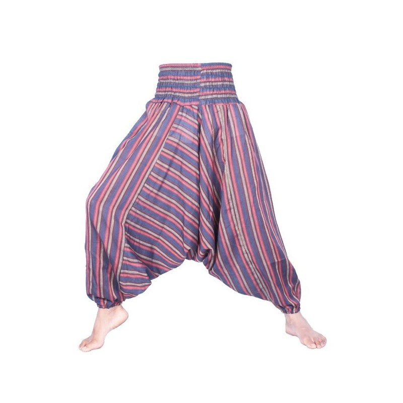 Pompeii bescherming Meetbaar Striped Hippie Harem Pants | Aladdin Pants From Nepal| Harem Pants For Sale