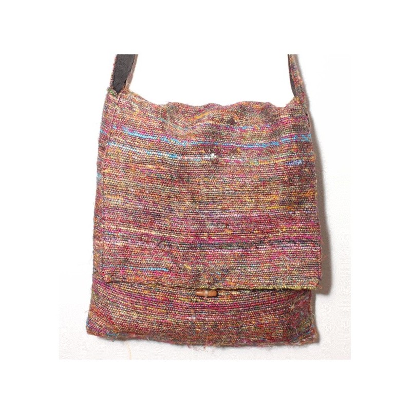Recycled Handmade Bags with Cotton and durries