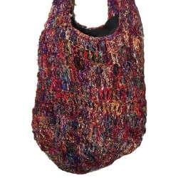 Recycled Silk Hobo Bag