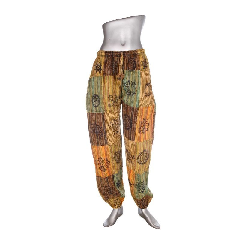 Funky Hippie Handmade Unisex Pants, Patchwork Multi Color Beautiful Harem  Pant | eBay